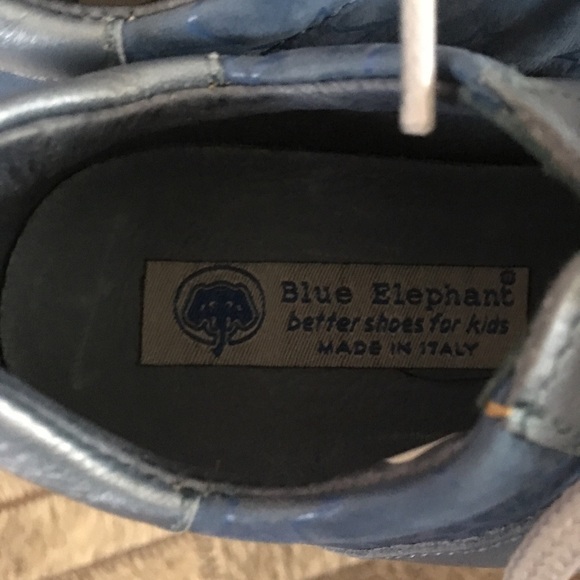 NWB! BLUE ELEPHANT 💯 Real Italian Leather and Suede Sneakers - Picture 4 of 6